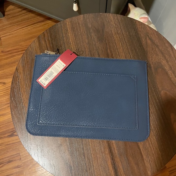 Merona navy blue envelope clutch - Picture 3 of 3